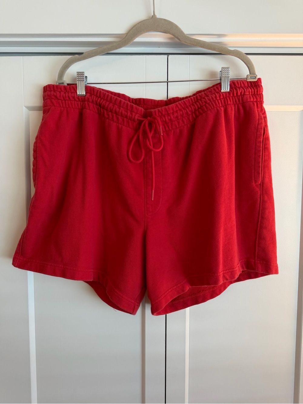 Original Use Casual Red Drawstring Lounge Shorts